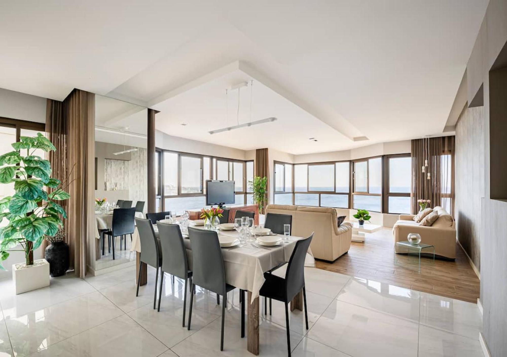 Sea View Luxury Haven Living & 3Bedrooms Seafront Sliema Dış mekan fotoğraf
